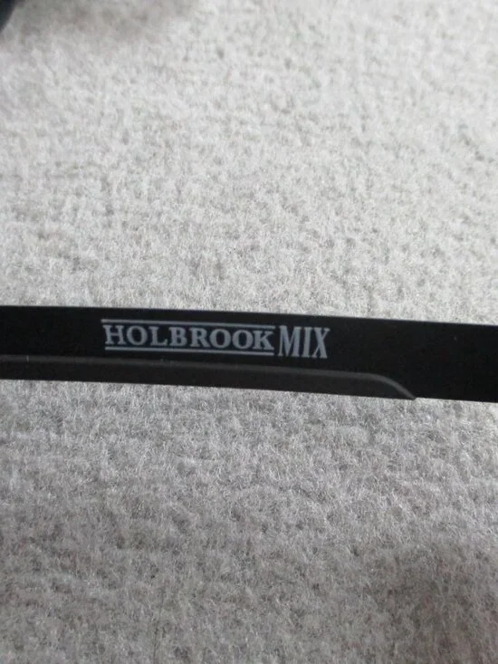 Oakley Holbrook MIX Sunglasses Black Polarized Prescription Lenses 009384 - Picture 6 of 6